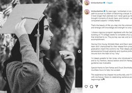 De las redes sociales a los tribunales: Kim Kardashian se gradúa en Derecho siguiendo el legado de su padre