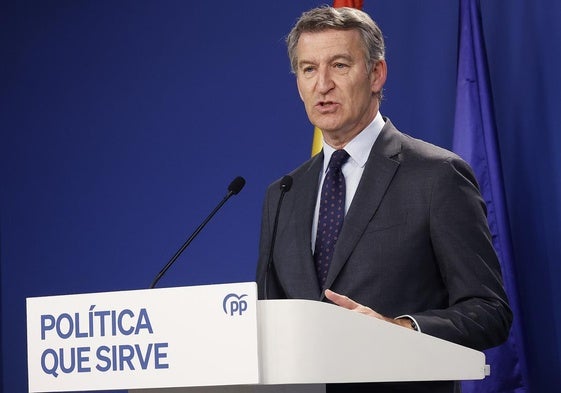 Feijóo vuelve a la calle el 8 de junio contra la «degradación» del Gobierno: «Esto va de democracia o mafia»
