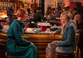 Miranda y Carrie, en la tercera temporada de 'And just like that'.