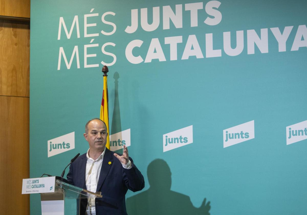 Jordi Turull, General Secretary of Junts, at a party event