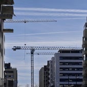Viviendas en construcción.