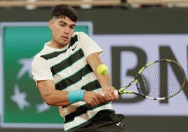 Así hemos narrado la victoria de Alcaraz ante Dzumhur