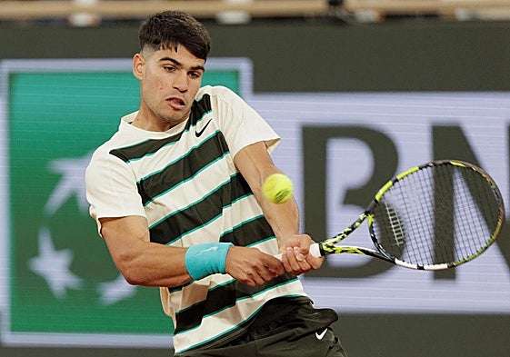 Así hemos narrado la victoria de Alcaraz ante Dzumhur