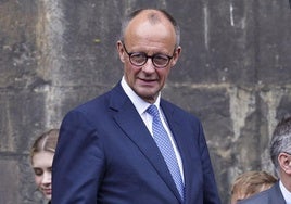 Friedrich Merz, canciller alemán.