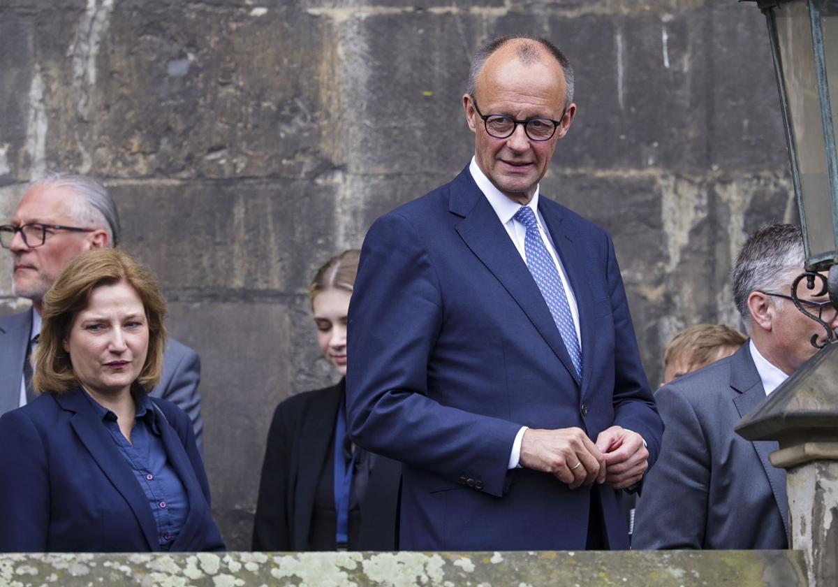 Friedrich Merz, canciller alemán.
