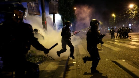 Dos muertos, 192 heridos y 559 detenidos en Francia tras la victoria del PSG en la final de la Champions
