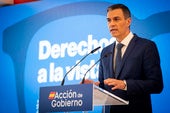 El presidente del Gobierno, Pedro Sánchez