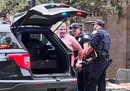 Agentes del orden detienen a un sospechoso tras un ataque que dejó varias personas heridas en Boulder.