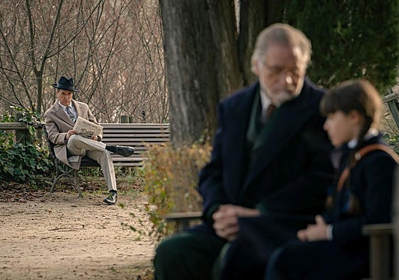 El actor, en un fotograma de la serie 'Sueños de libertad'.