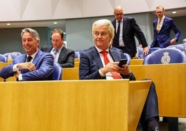 El líder de extrema derecha neerlandés Geert Wilders.