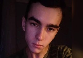 Andrei Glujov, estudiante ruso afectado por una parálisis cerebral.