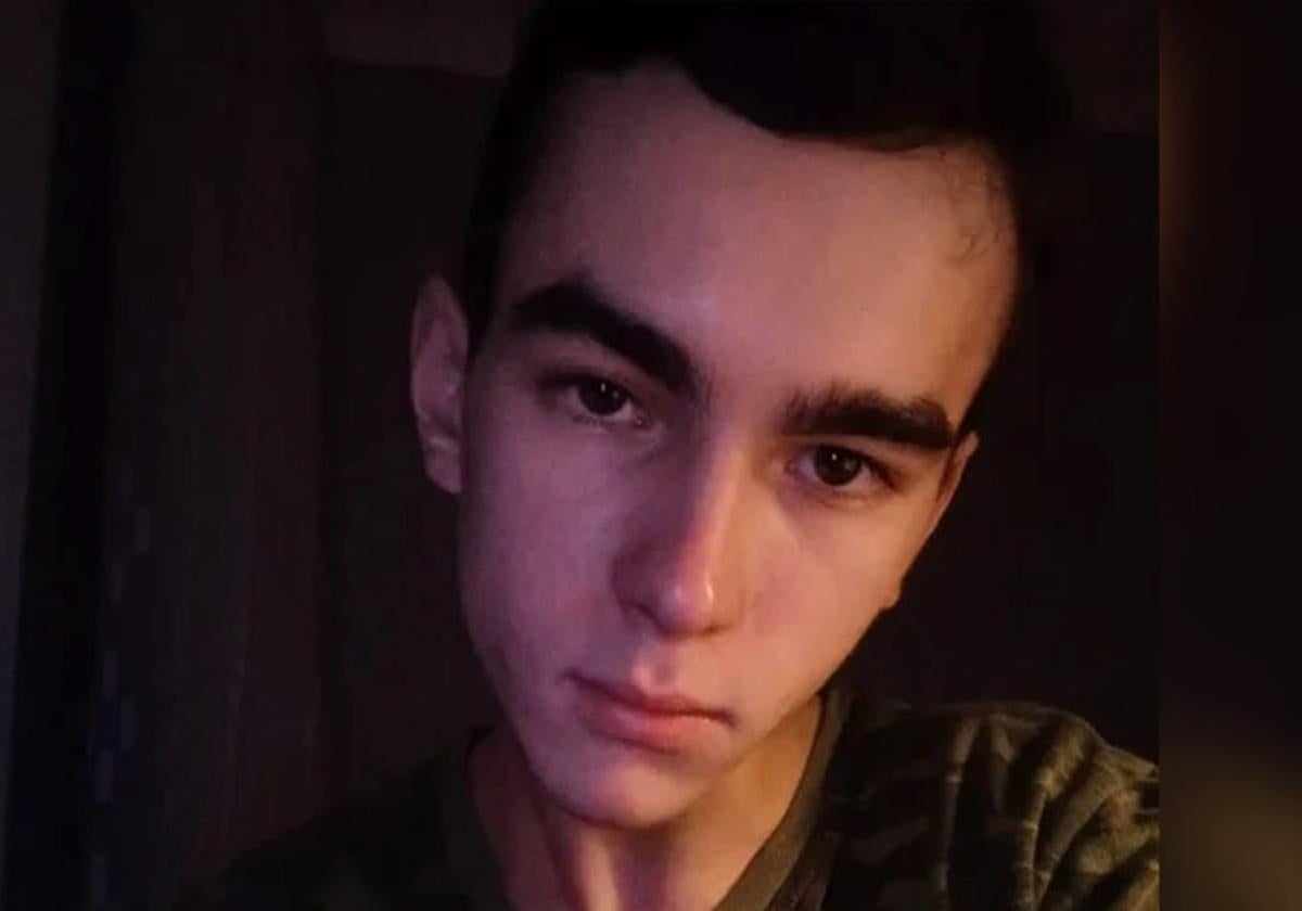 Andrei Glujov, estudiante ruso afectado por una parálisis cerebral.