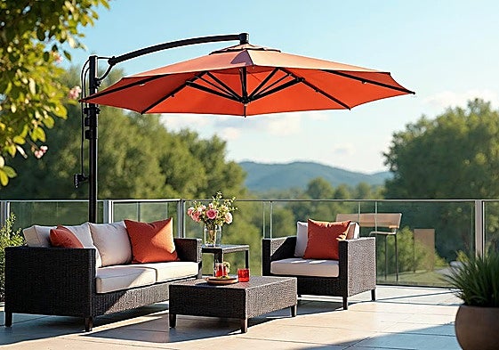 Las mejores sombrillas de terraza y jardín para protegerte del sol este verano