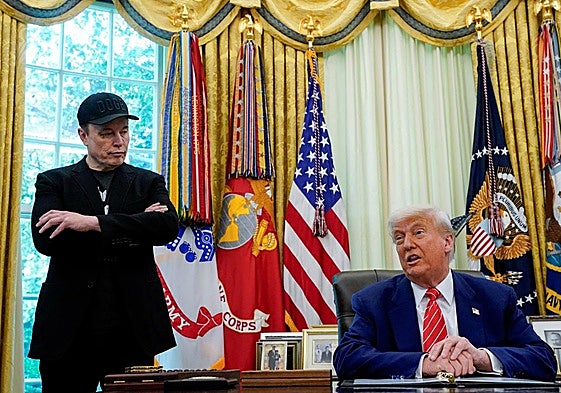 Se ha acabado el romance entre Elon Musk y Donald Trump.