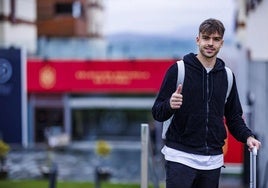 Raúl Asencio, futbolista del Real Madrid, en una imagen de archivo.