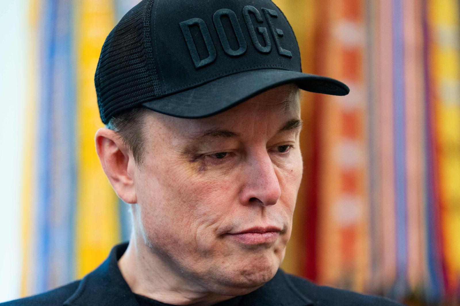El multimillonario Elon Musk, al abandonar la Casa Blanca la semana pasada.