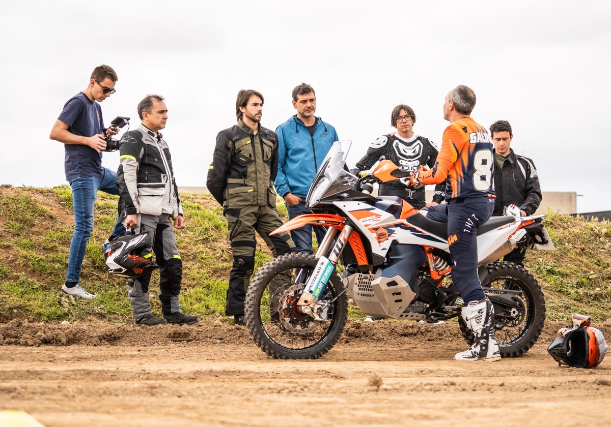 KTM motorcycle riding course
