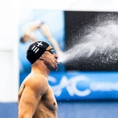 El nadador australiano James Magnussen, que reconoce el uso de sustancias dopantes, se entrena para los Enhanced Games.