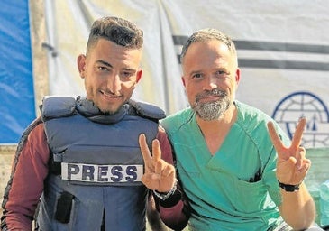 «Lo que sucede en Gaza no tiene nombre», denuncia el anestesista valenciano Raúl Incertis