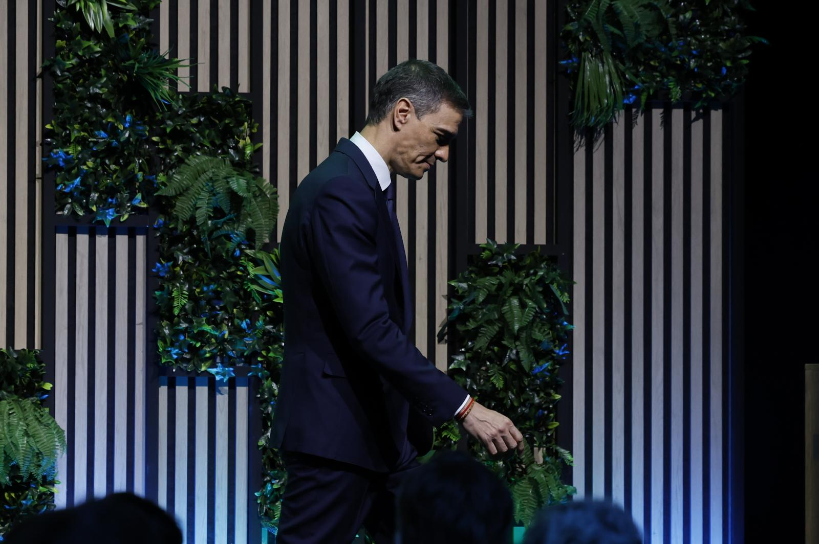 El presidente del Gobierno, Pedro Sánchez