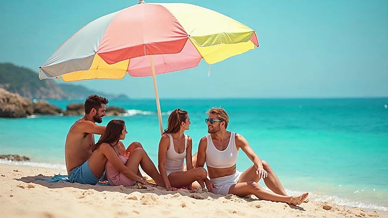 Las mejores sombrillas para disfrutar de la playa sin preocuparse del sol