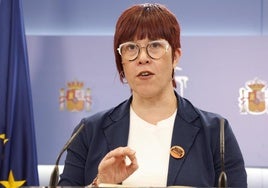 La portavoz de Compromís en el Congreso, Águeda Micó.