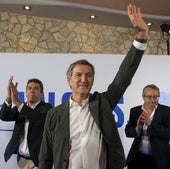 Feijóo, junto a Mazón en un acto este martes en Alicante.