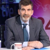 José Enrique Serrano, en un programa de televisión.