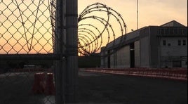 Centro de internamiento de EE UU en Guantánamo.