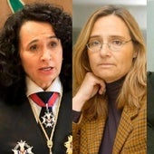 María Félix Tena, Manuela Eslava y Antonio María González Floriano