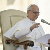 El Papa León XIV en una de sus apariciones públicas.