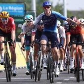 Jake Stewart entra victorioso en la meta de Mâcon.