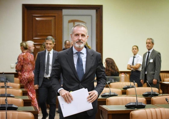 Marc Murtra comparece ante la Comisión Mixta de Seguridad Nacional en el Congreso.