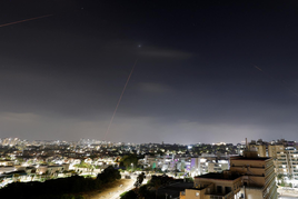 Misiles lanzados por Irán contra Israel