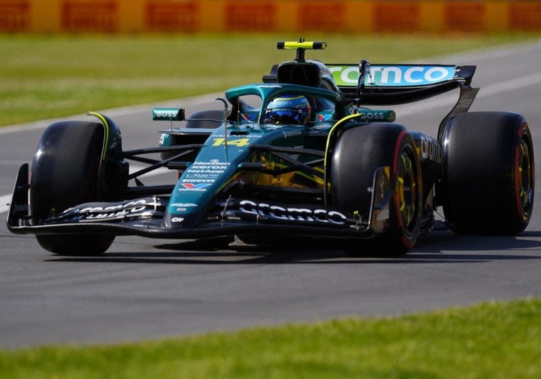 Russell sorprende con la pole y Alonso brilla