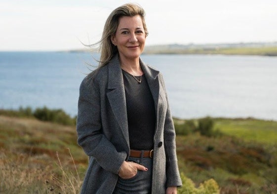 La escritora Eva García Sáenz de Urturi.