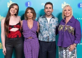 'La familia de la tele'.