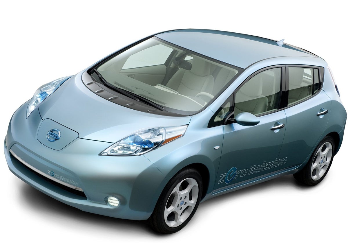 First generation of the Nissan Leaf