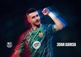 Joan García, nuevo portero del Barça.