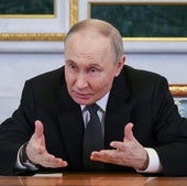 Vladímir Putin, presidente de Rusia, en un acto previo al Foro.