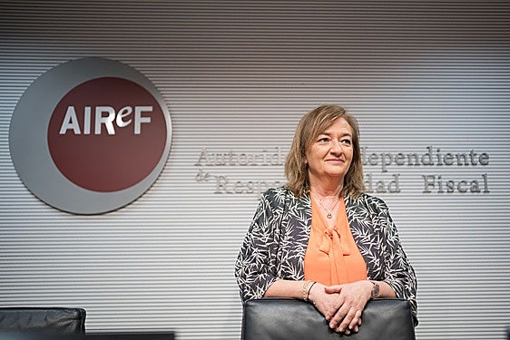 Cristina Herrero, presidenta de la Airef.