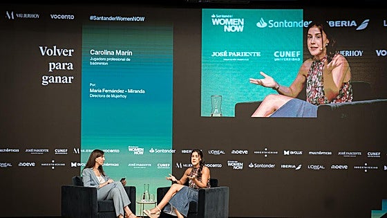 Carolina Marín: «Ahora, para mí ganar ya es la posibilidad de coger una raqueta»