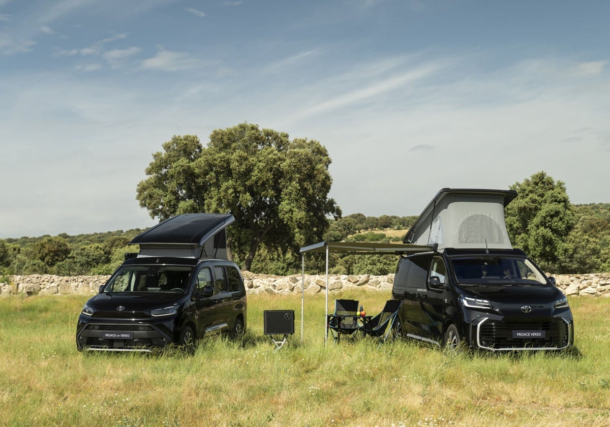 New Toyota PROACE VERSO CAMPER and Toyota PROACE CITY VERSO MINICAMPER