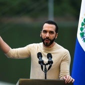 El presidente de El Salvador, Nayib Bukele, en una imagen de archivo.