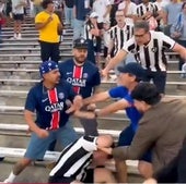 Una pelea en la grada empaña el histórico triunfo del Botafogo ante el PSG