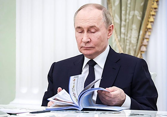 Vladímir Putin, presidente de Rusia.