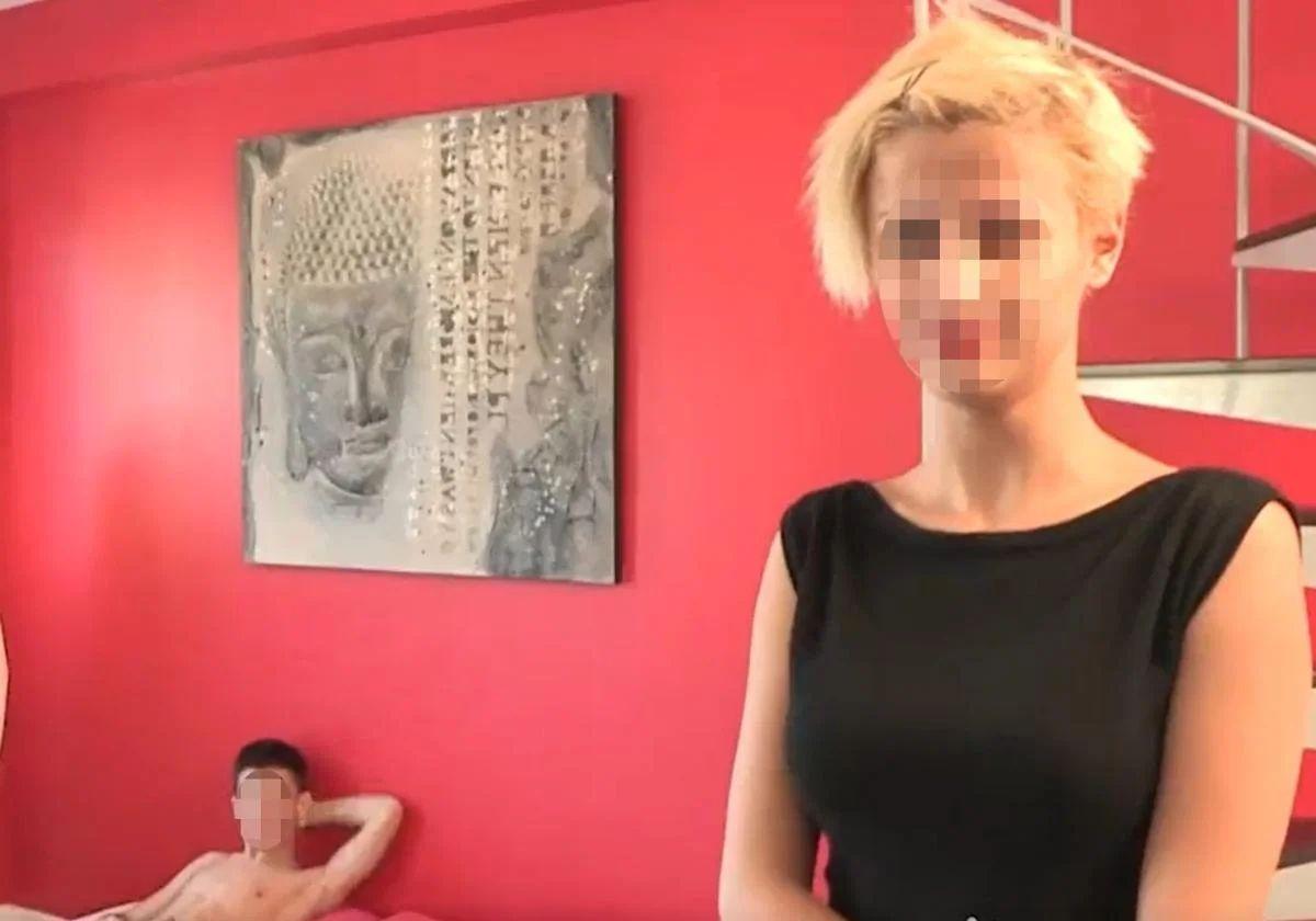 Fotograma de una grabación porno de Anaís con 'Jordi ENP'.