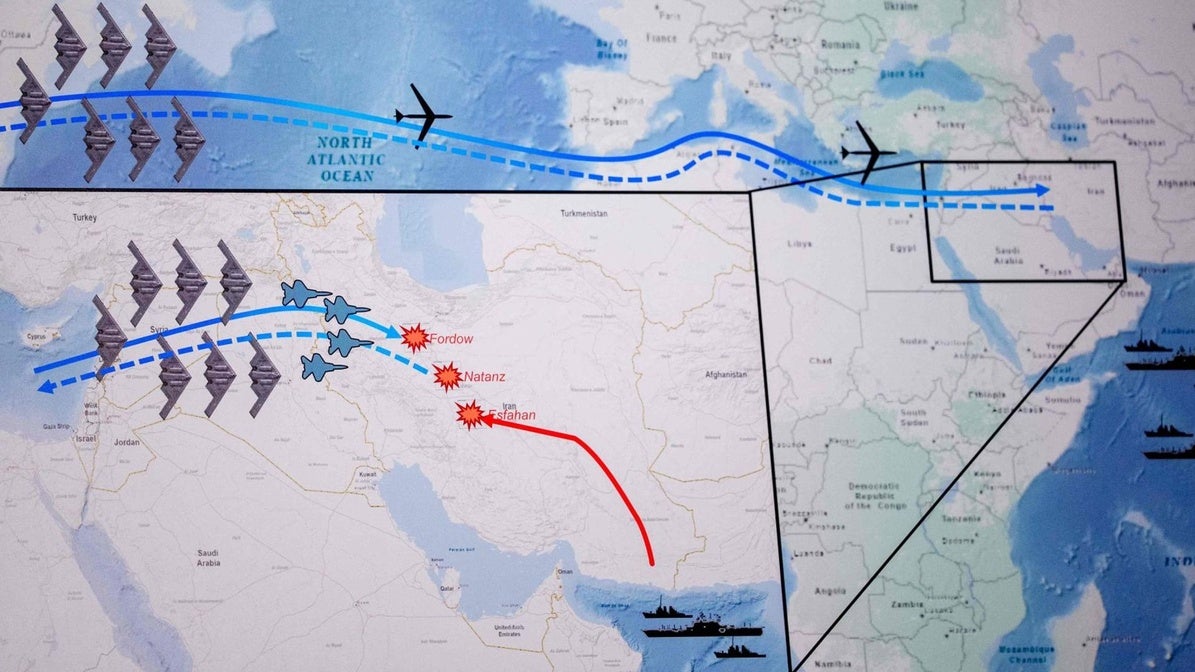 Un ataque 'devastador' con 125 aviones y bombas de 14.000 kilos