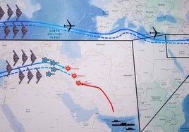 Un ataque 'devastador' con 125 aviones y bombas de 15.000 kilos