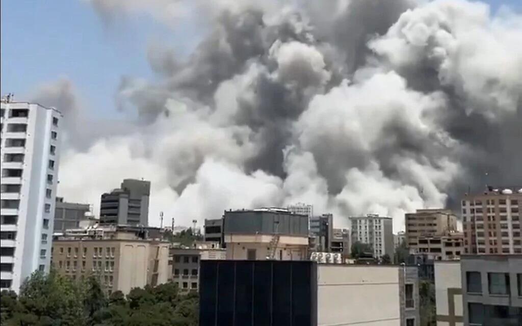 Israel mata a cientos de miembros de la Guardia Revolucionaria en un brutal ataque sobre Teherán